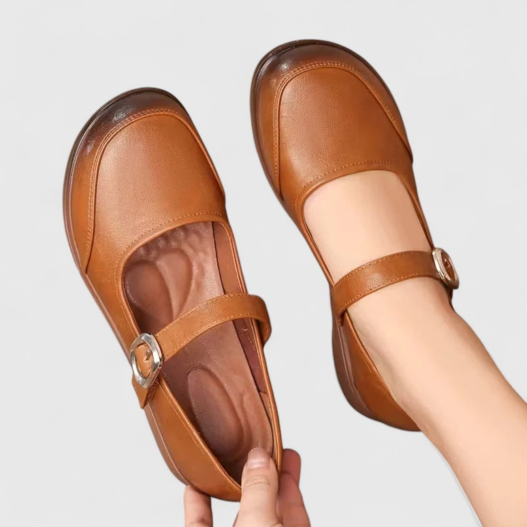 Vera | Dameforårssko med klassisk spænde