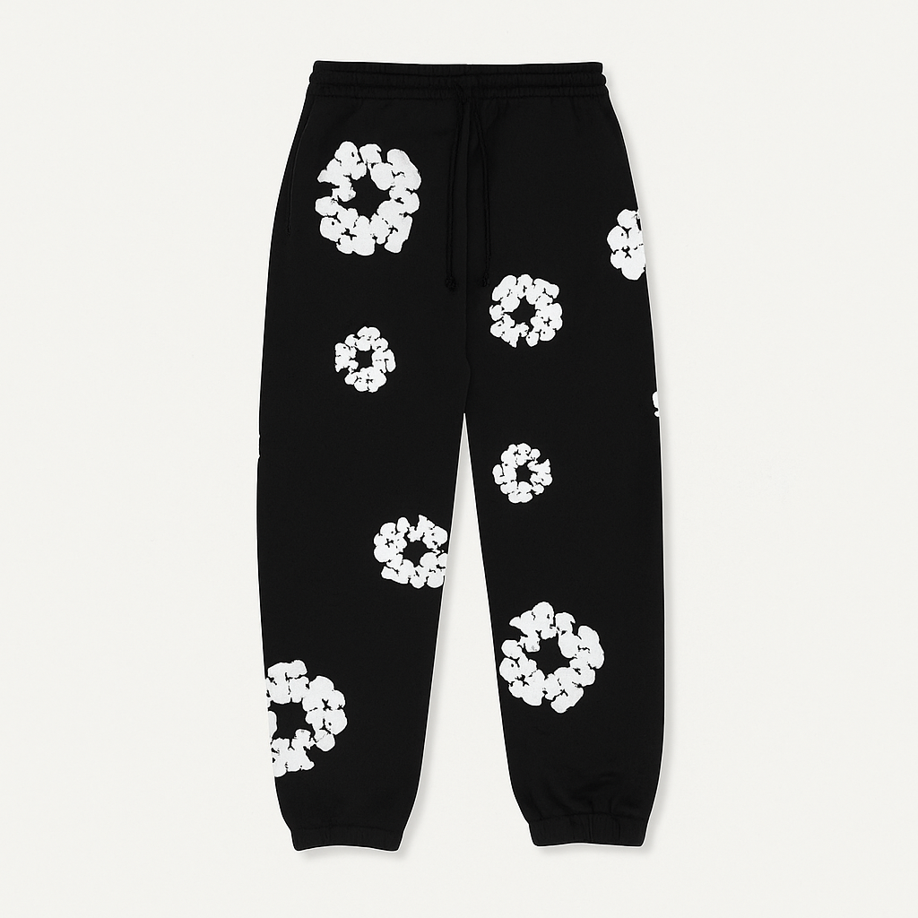 Erna | Dame hættetrøje og joggingsæt med print | Langærmet