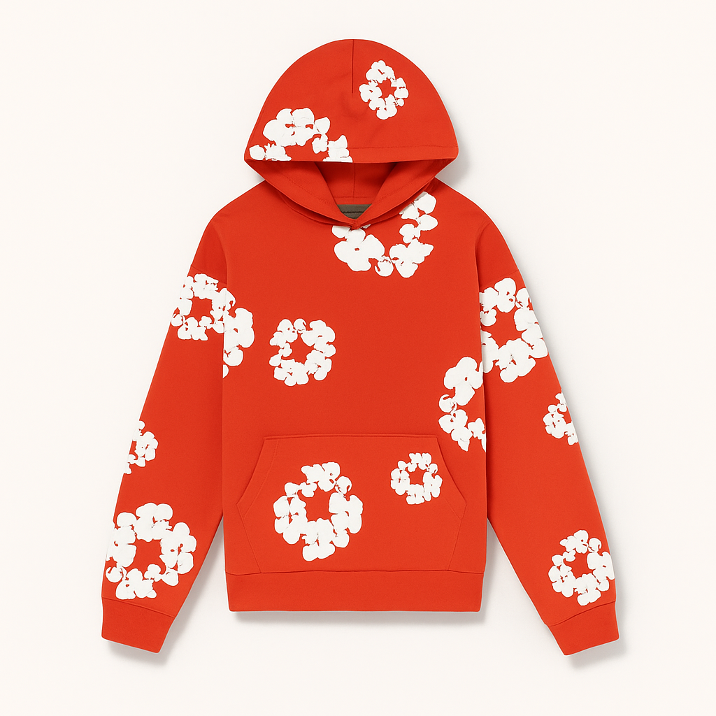 Erna | Dame hættetrøje og joggingsæt med print | Langærmet