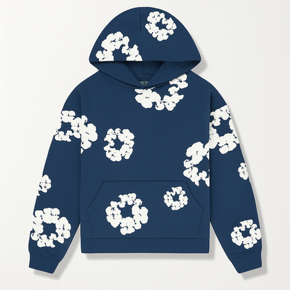 Erna | Dame hættetrøje og joggingsæt med print | Langærmet