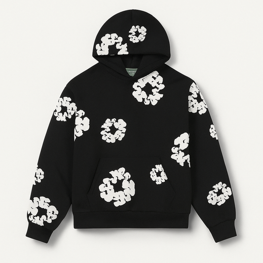 Erna | Dame hættetrøje og joggingsæt med print | Langærmet