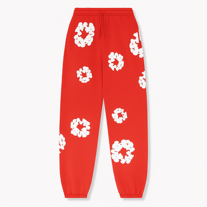 Erna | Dame hættetrøje og joggingsæt med print | Langærmet