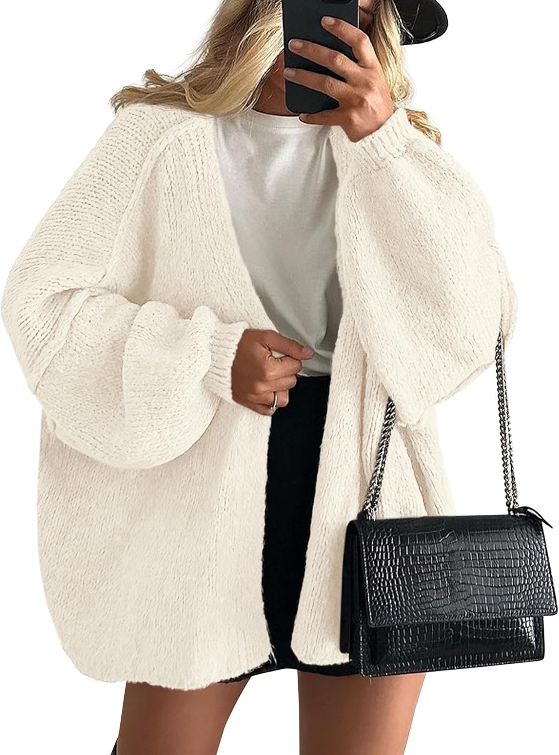 Solveja | Forårs løsstrikket cardigan til kvinder