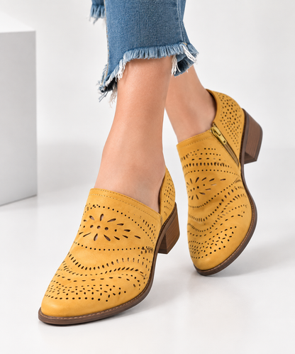 Lara | Lässige Ankle Boots für Damen mit Seitenreißverschluss | Atmungsaktiv