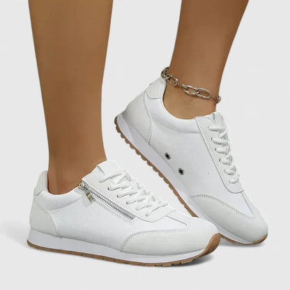 Clara | Dame forårs retro snøresneakers