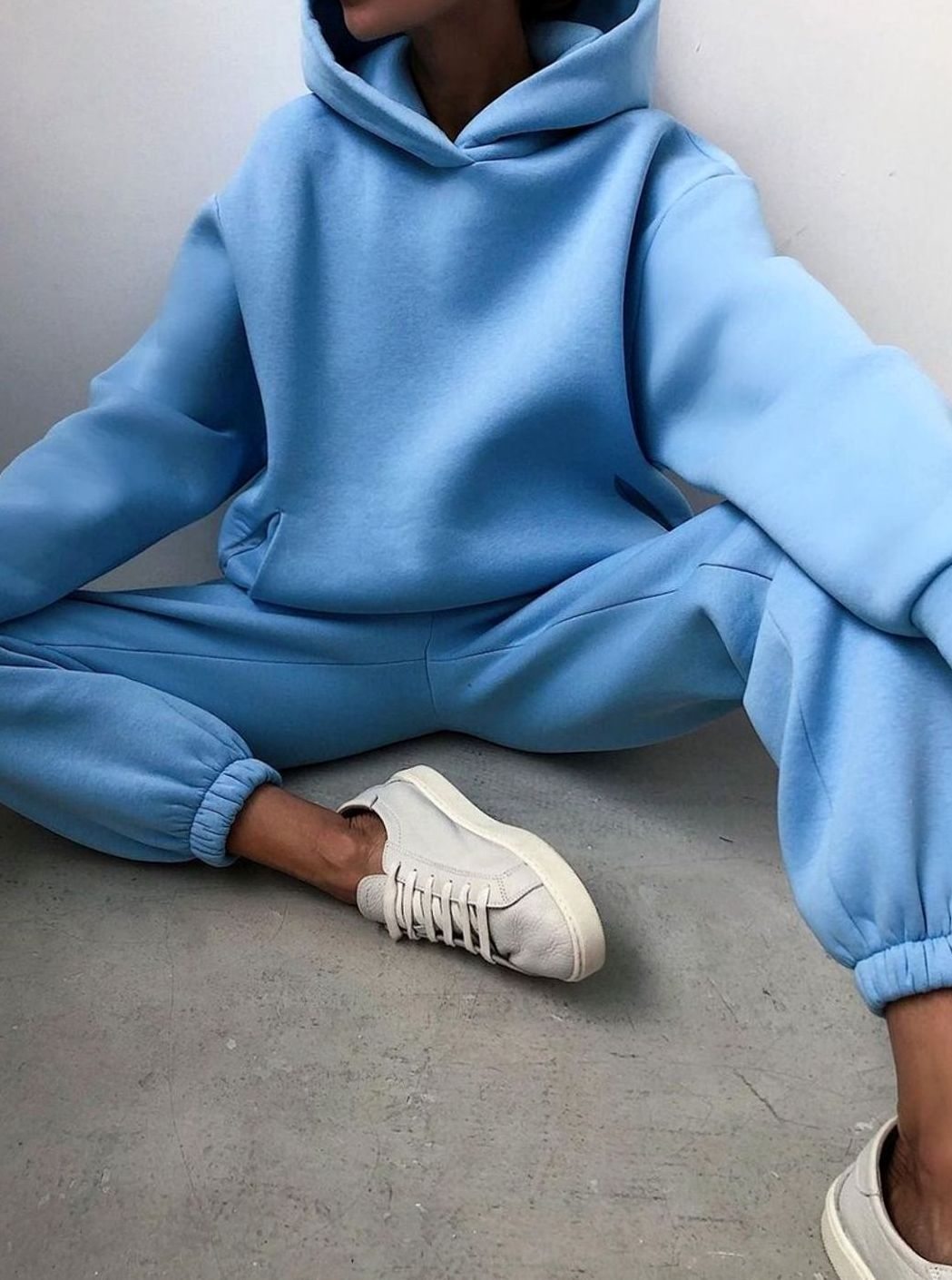 Grethe | Dame oversized hættetrøje med joggingbukser