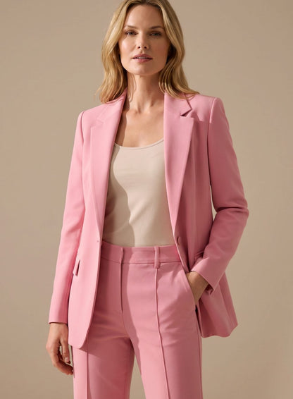 Lisbeth | Dame elegant blazer-sæt med svajbukser