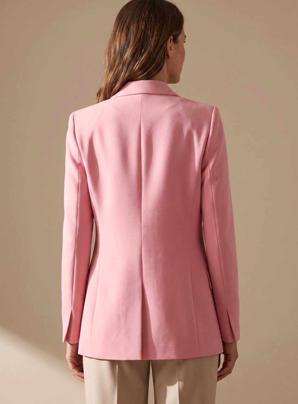 Lisbeth | Dame elegant blazer-sæt med svajbukser