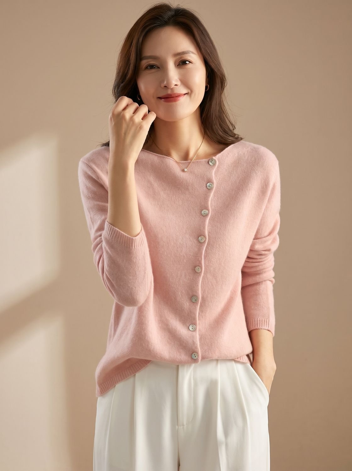 Tove | Klassischer Damen-Strickpullover mit warmem und bequemem Design