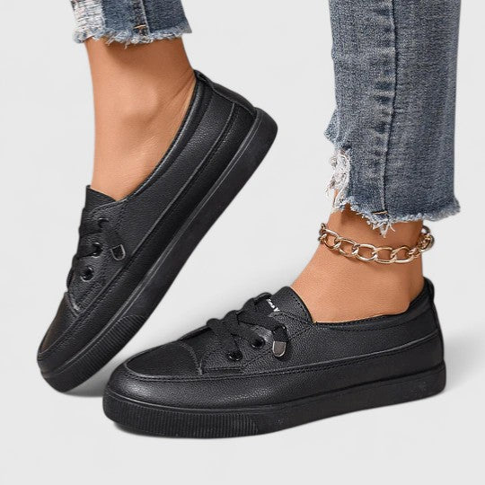 Rosa | Klassiske sneakers med snørebånd til kvinder