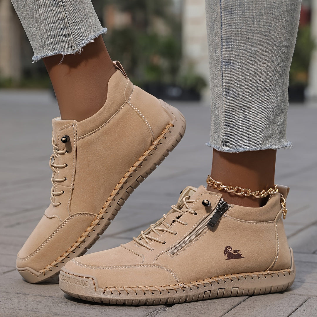 Noretta | Klassiske damesneakers med lynlås | Chic