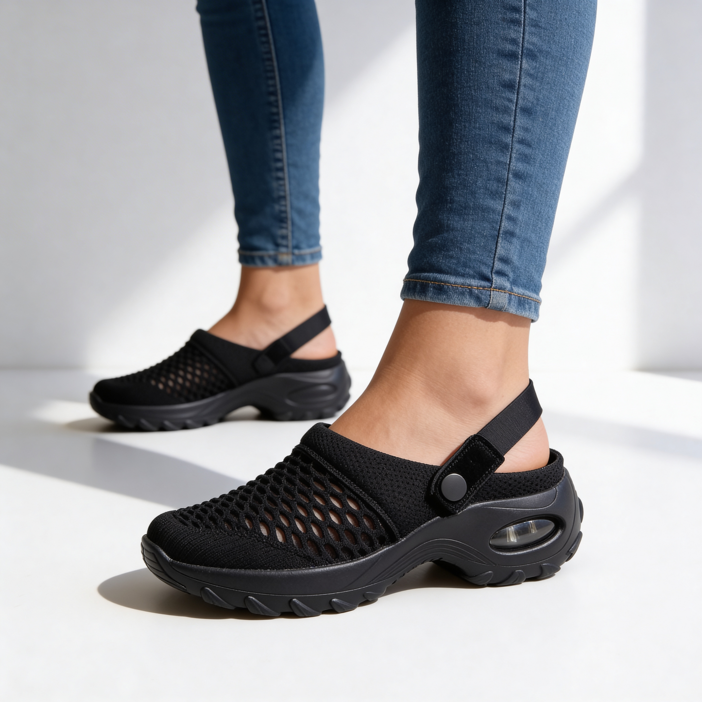 Laura | Ortopædiske sneakers med aircool og åndbar pasform