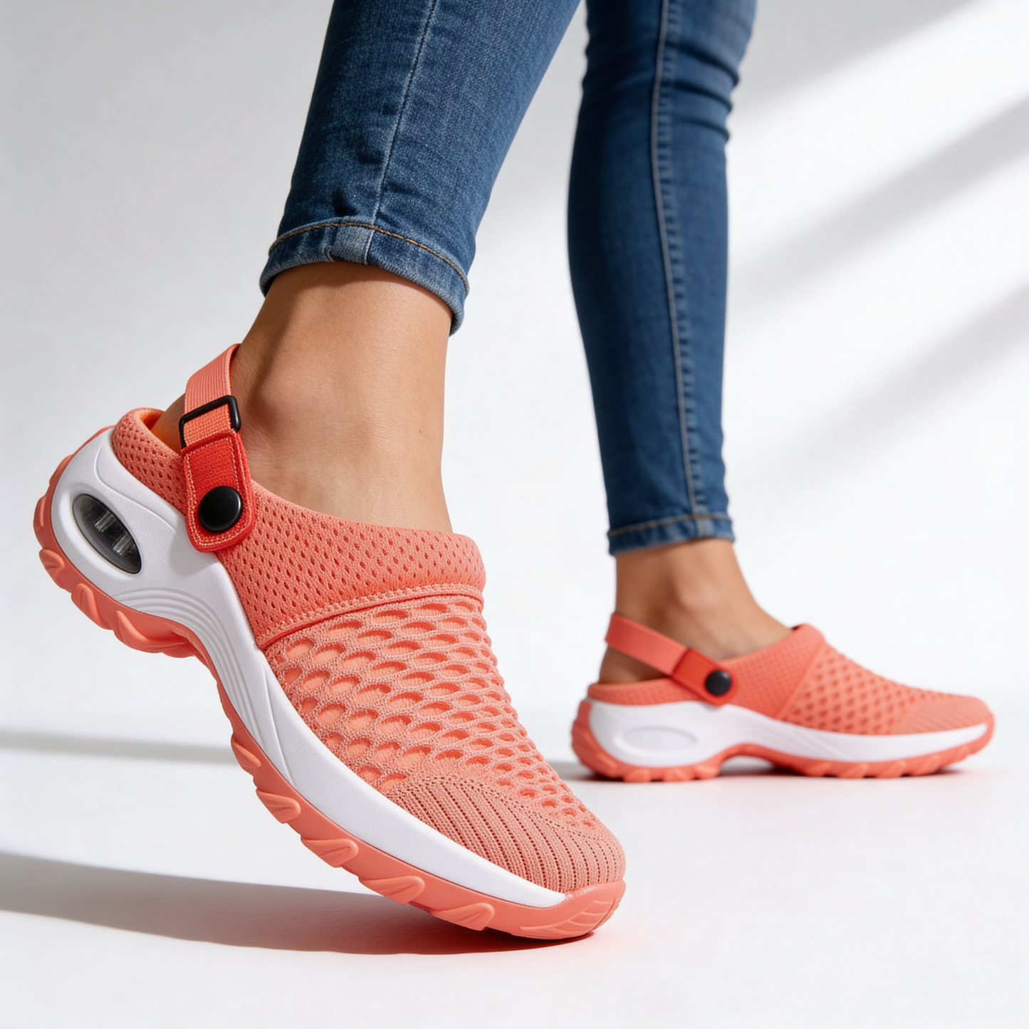 Laura | Ortopædiske sneakers med aircool og åndbar pasform