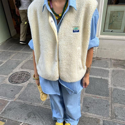 Gisela | Klassisk ærmeløs damevest med knapper | Moderigtig