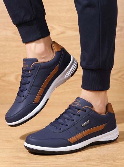 Jesper | Rutschfeste Schnürschuhe für Herren mit wasserdichtem Design und orthopädischer Unterstützung