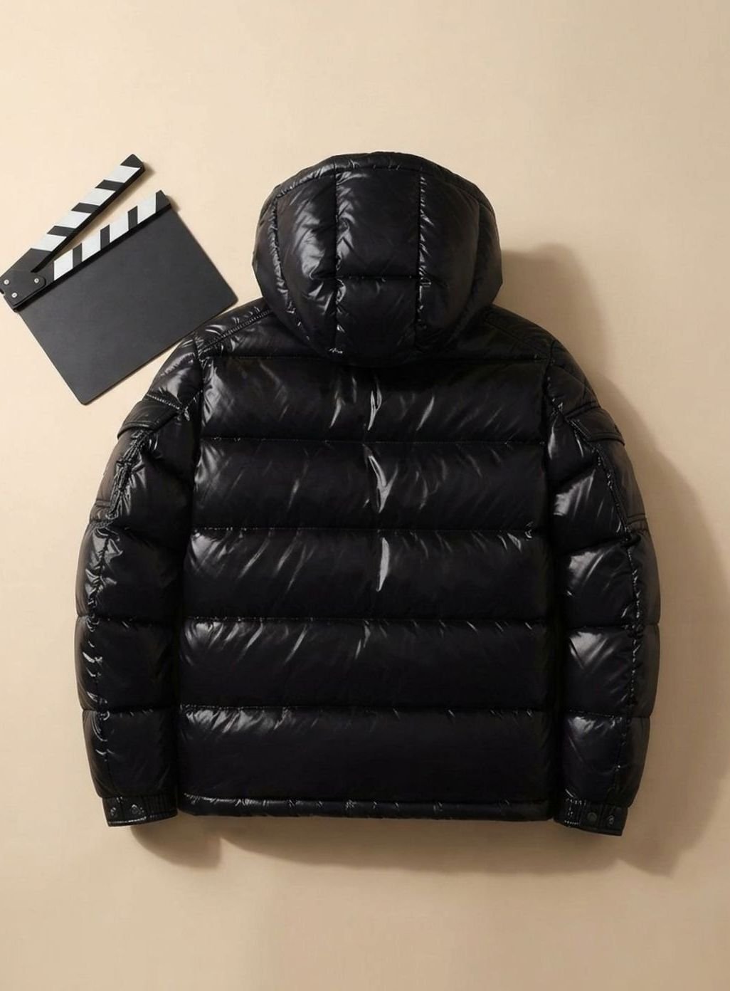 Søren | Glänzende gesteppte Herren-Winterjacke mit Entendaunen und winddichtem Design