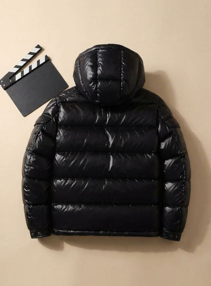 Søren | Glänzende gesteppte Herren-Winterjacke mit Entendaunen und winddichtem Design