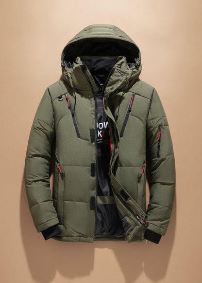 Henrik | Winterjacke für Herren mit Kapuze und warmem Futter