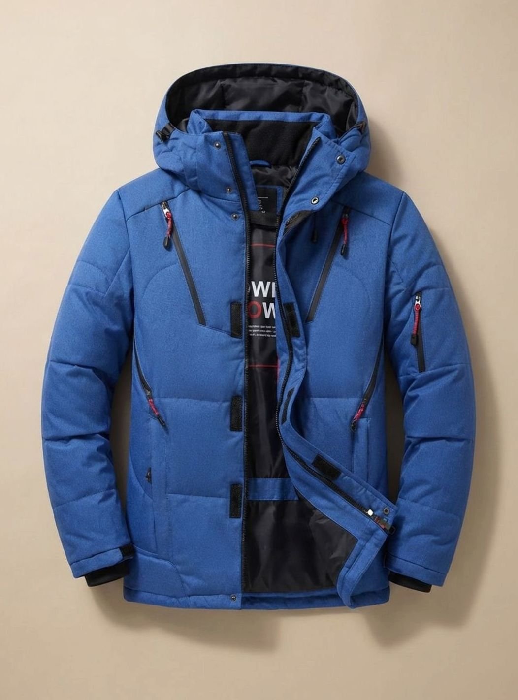 Henrik | Winterjacke für Herren mit Kapuze und warmem Futter