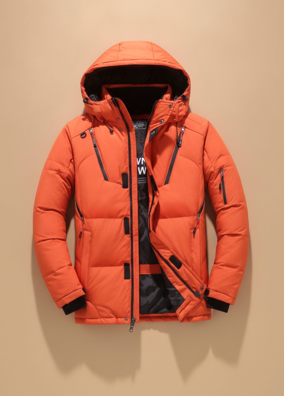 Henrik | Winterjacke für Herren mit Kapuze und warmem Futter