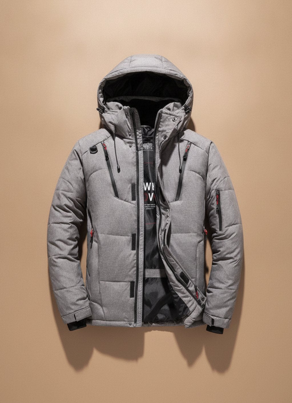 Henrik | Winterjacke für Herren mit Kapuze und warmem Futter