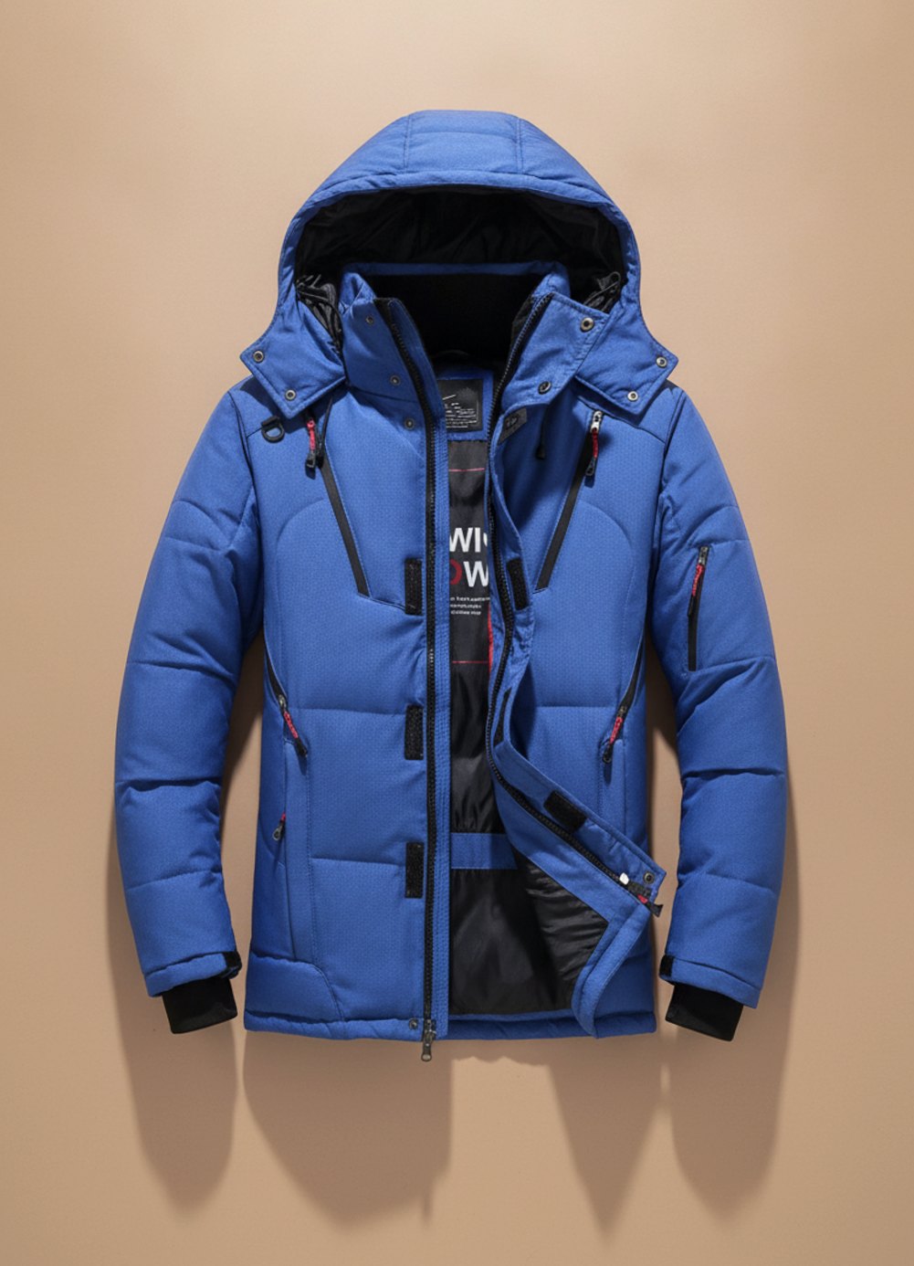 Henrik | Winterjacke für Herren mit Kapuze und warmem Futter