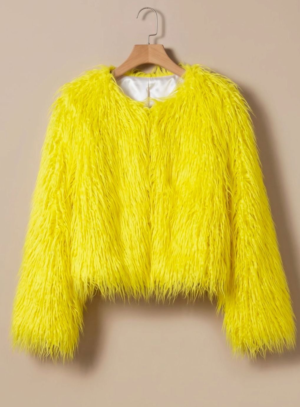 Emma | Kurze, flauschige Kunstpelzjacke für Damen mit weichem Teddy-Design für den Winter
