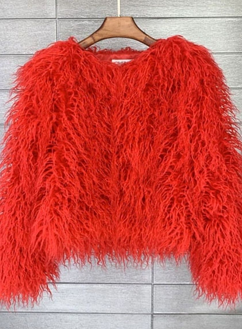 Emma | Kurze, flauschige Kunstpelzjacke für Damen mit weichem Teddy-Design für den Winter