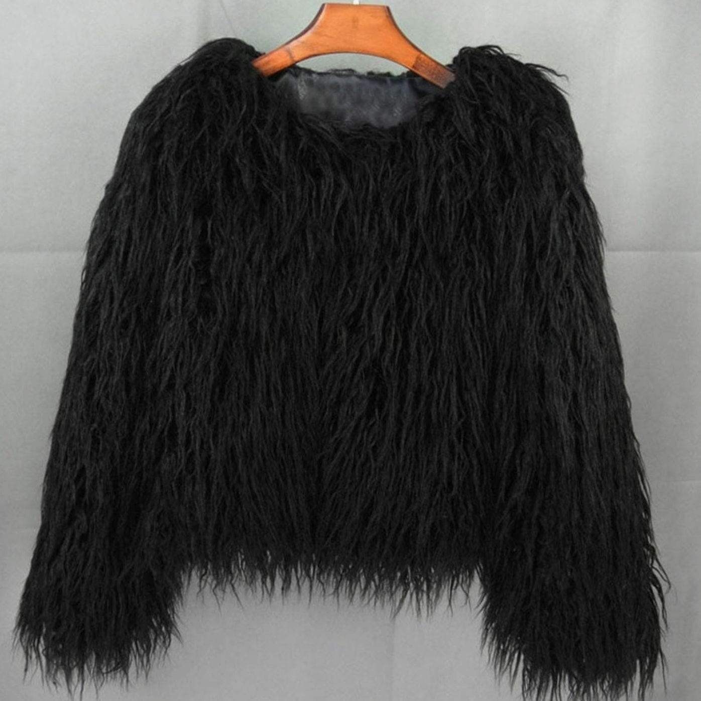 Emma | Kurze, flauschige Kunstpelzjacke für Damen mit weichem Teddy-Design für den Winter