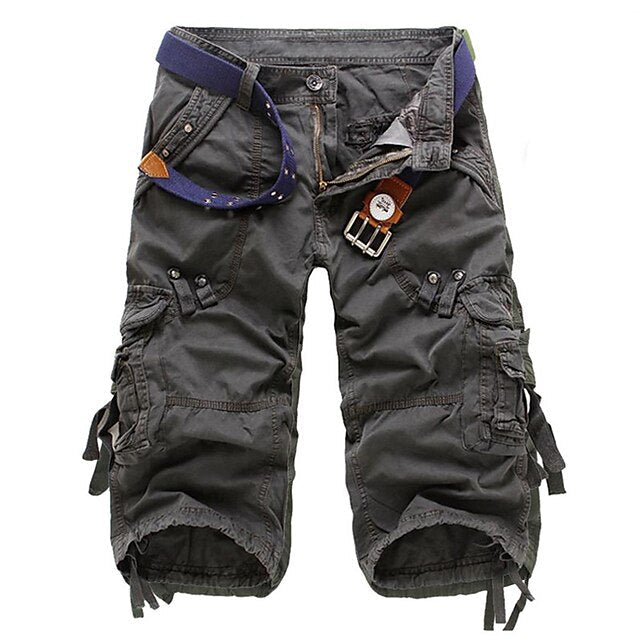 Christoph | Cargo shorts med flere lommer til mænd
