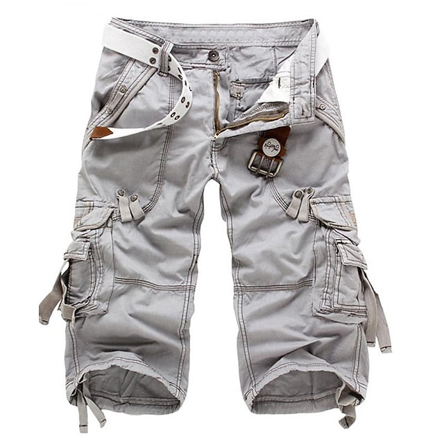 Christoph | Cargo shorts med flere lommer til mænd