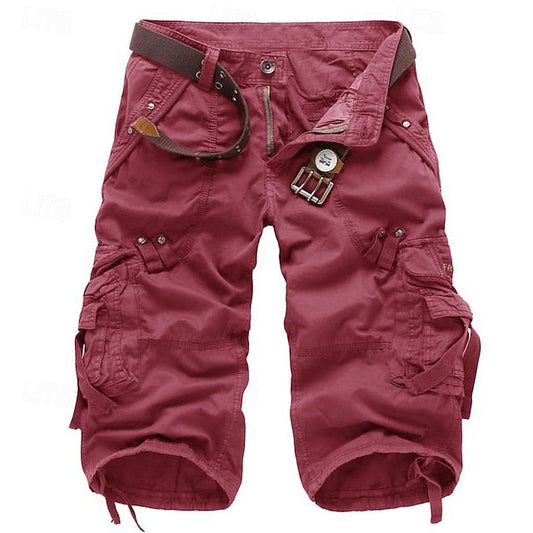 Christoph | Cargo shorts med flere lommer til mænd