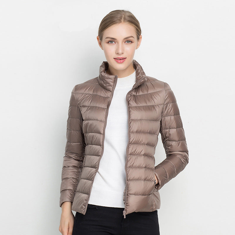Helle | Let dunjakke med urban elegance og quiltet design
