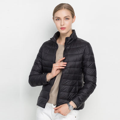 Helle | Let dunjakke med urban elegance og quiltet design