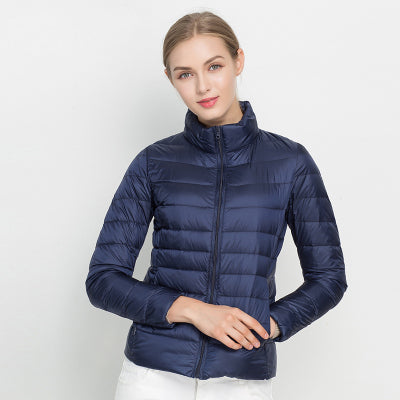 Helle | Let dunjakke med urban elegance og quiltet design