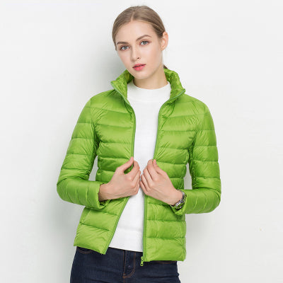 Helle | Let dunjakke med urban elegance og quiltet design