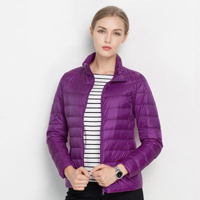 Helle | Let dunjakke med urban elegance og quiltet design