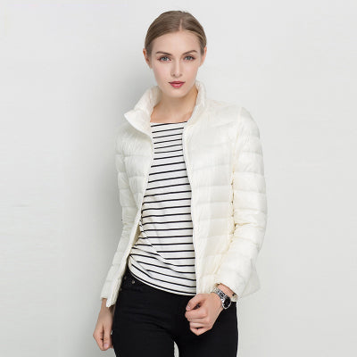 Helle | Let dunjakke med urban elegance og quiltet design