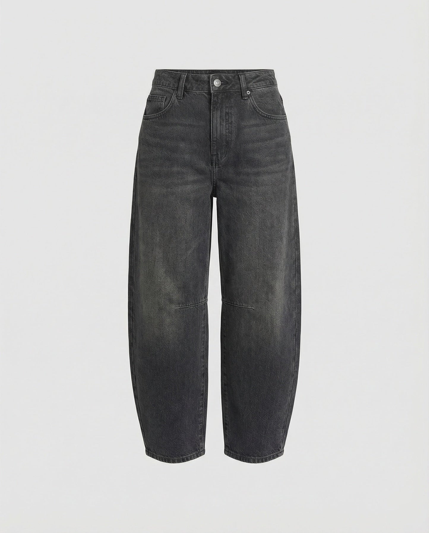 Hedda | Dame jeans med mid rise og barrel pasform samt løs silhuet