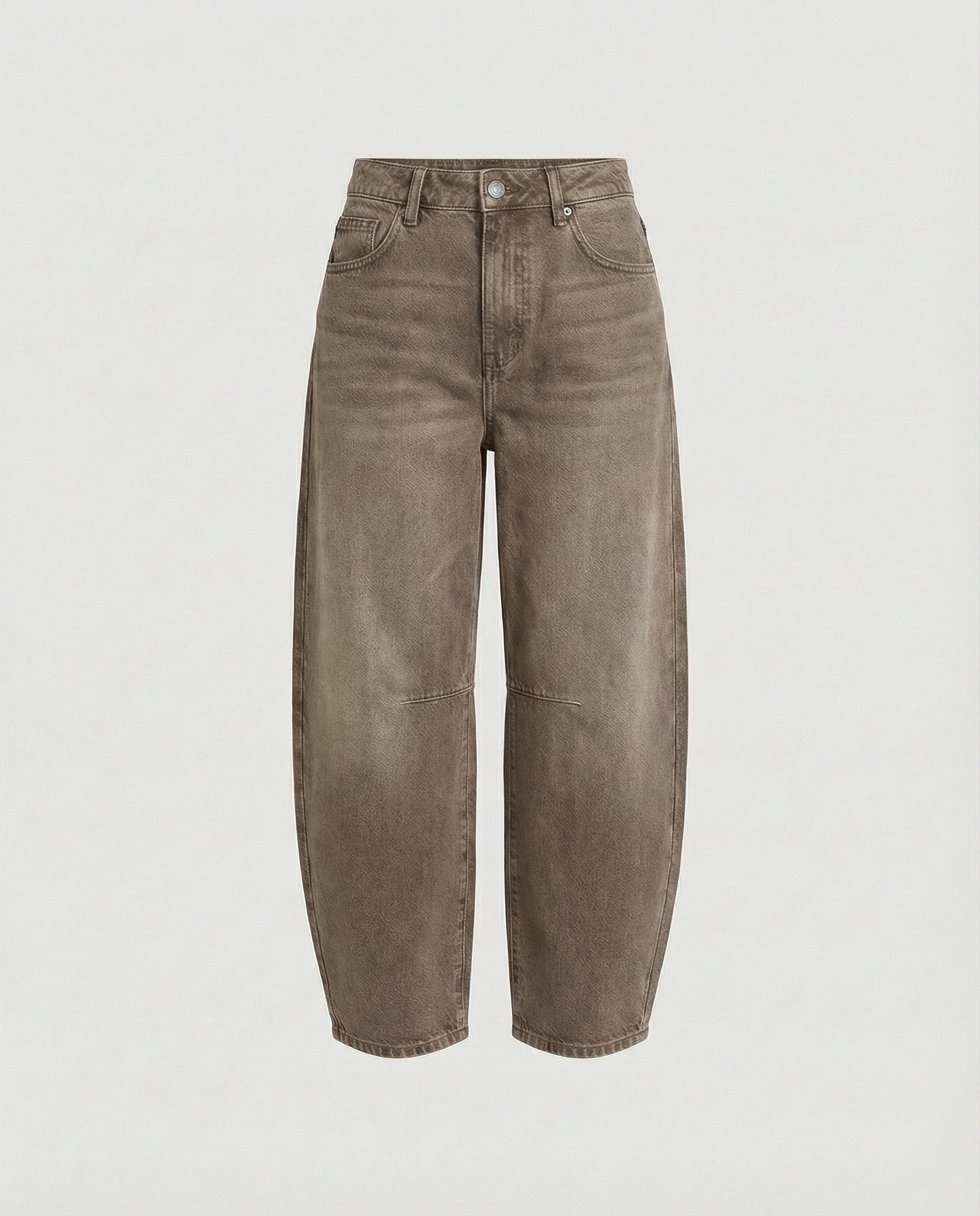 Hedda | Dame jeans med mid rise og barrel pasform samt løs silhuet