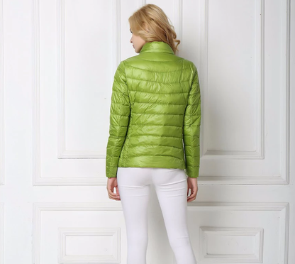 Helle | Let dunjakke med urban elegance og quiltet design