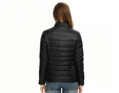 Helle | Let dunjakke med urban elegance og quiltet design