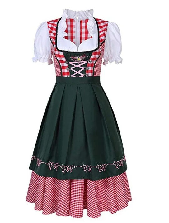 Sarah | Traditionel Oktoberfest kjole med dirndl design