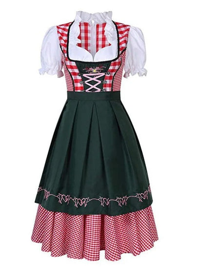 Sarah | Traditionel Oktoberfest kjole med dirndl design
