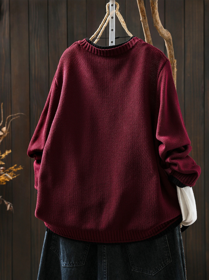 Isabel | Dame cardigan i strik med oversize pasform